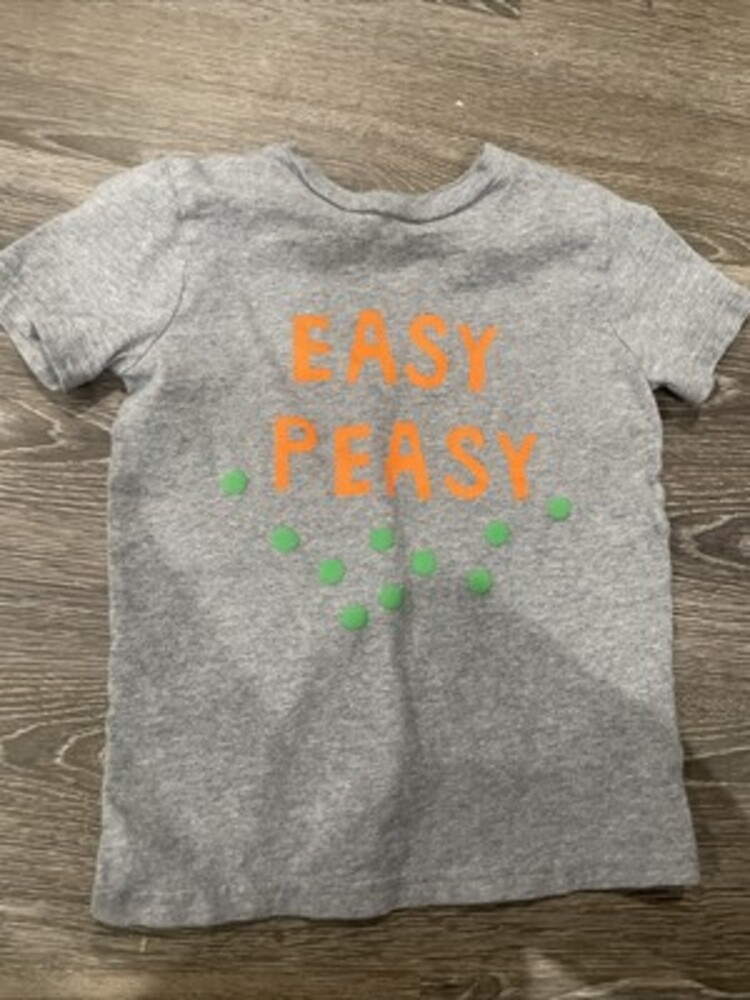 Mini Boden Easy Peasy T-Shirt Size 5-6